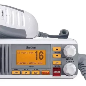 Rádio Maritimo Uniden Solara Um-385 Dsc Branco